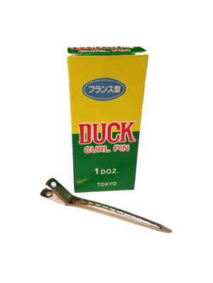 Duck hair clips