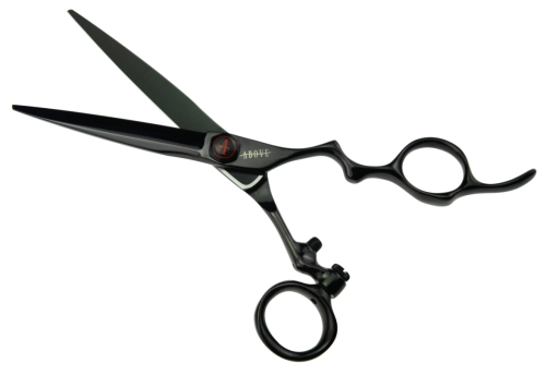 Above Ergo Black Hair Cutting Shears - 6.0, 6.75
